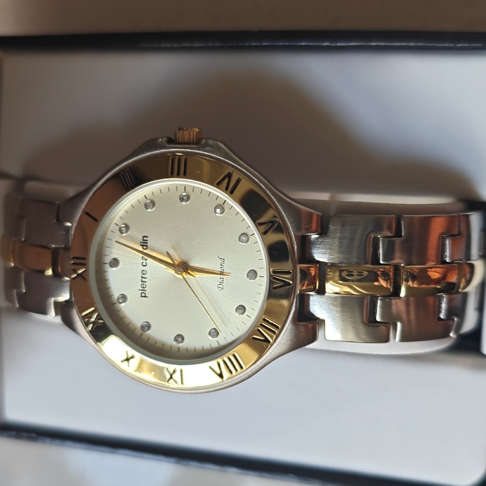 Pierre Cardin Gold and Silver Women's Watch